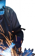 Welder with Sparks