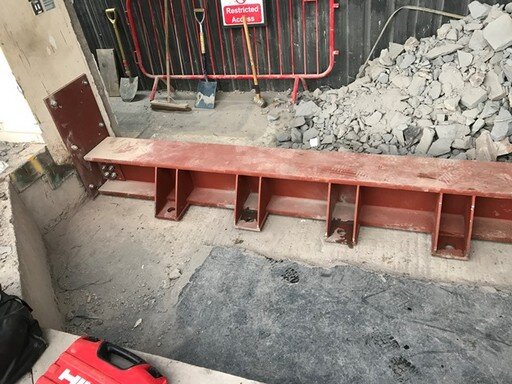Beam for St James centre.JPG