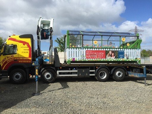 Mobile allotment with wheelchair access for Fife council..JPG
