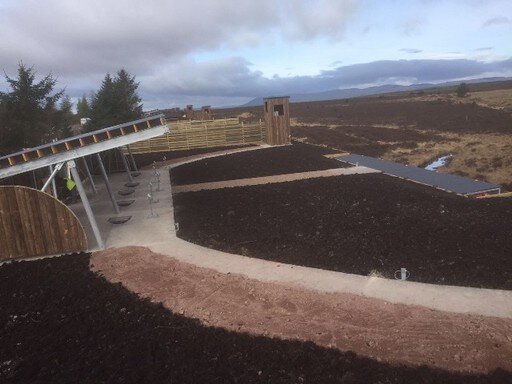 Shelters and skeet towers, .JPG