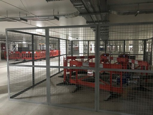 Storage compound. St James centre.JPG